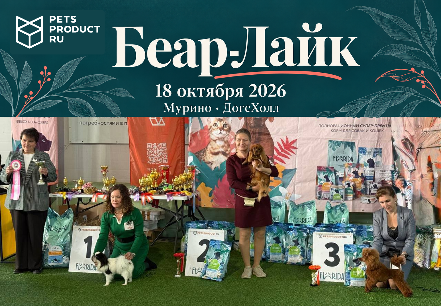 Выставка собак «Беар-Лайк» в Мурино