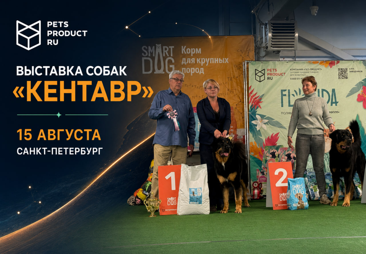 Выставка собак "Кентавр" 15 августа Санкт-Петербург